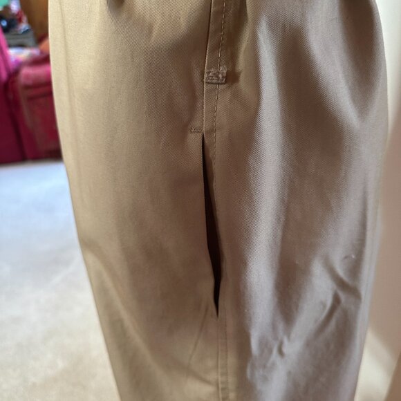 NEW!  MICHAEL KORS Tan Khaki Raincoat - Flawed - XS - Picture 11 of 14